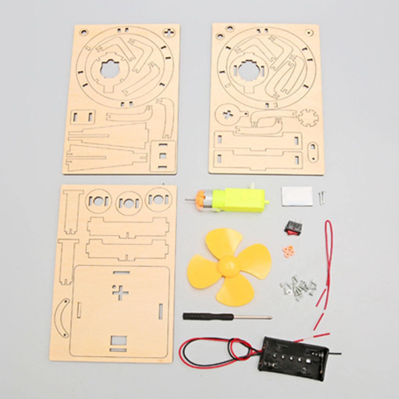 10 Set DIY Holz Kleine Fächer Grundschule Puzzle Handbuch für Jungen Mädchen Kinder