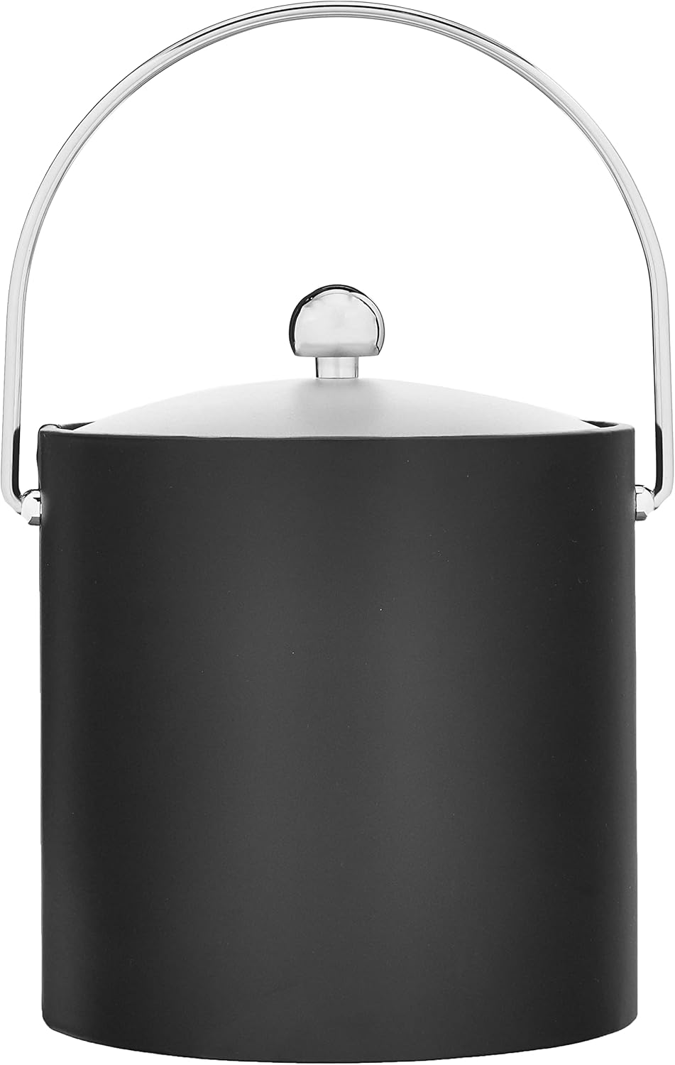 Super Sale 🛒 Kraftware Bartenders Choice Fun Colors Collection Ice Bucket 3-Quart, Black, Double Wall Construction, Keep Ice Perfectly Chilled, Hotel Ice Bucket, Guest Room Bar Area Ice Bucket, Bale Handle Best Quality 🔥 Kraftware Bartenders Choice Fun Colors Collection Ice Bucket 3-Quart, Black, Double Wall Construction, Keep Ice Perfectly Chilled, Hotel Ice Bucket, Guest Room Bar Area Ice Bucket, Bale Handle
