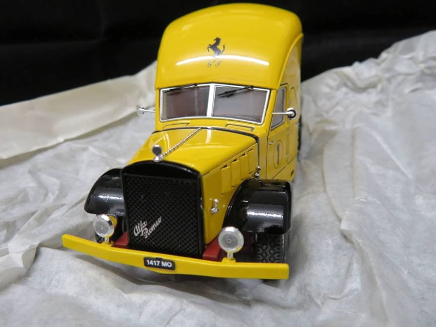 お値下げ、アルファロメオ トランスポーター極上美品 Amazon | エグゾト製アルファロメオ 500 レーシング トランス