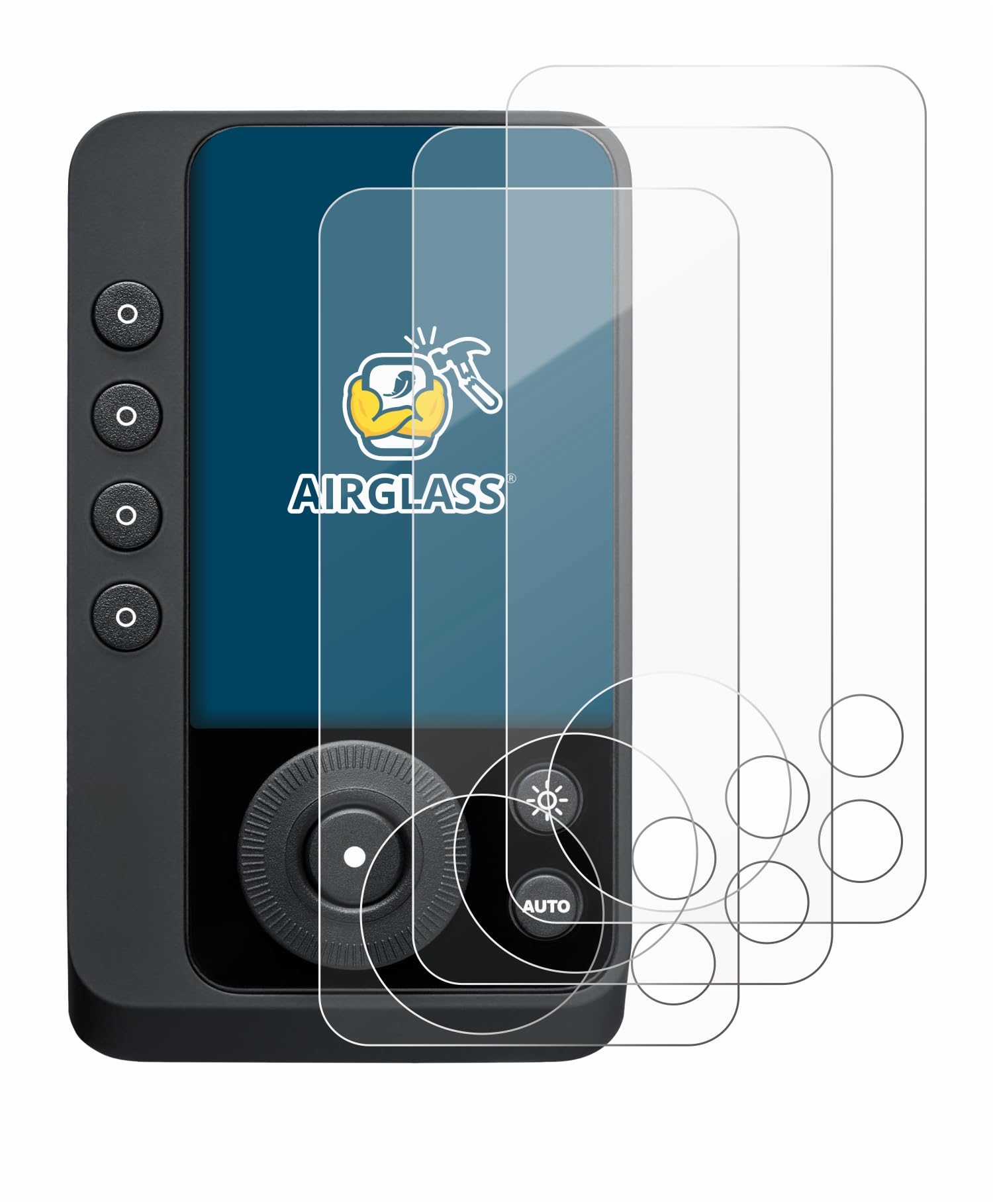 Anti-Glare Glass Screen Protector Matte Compatible With Inrico T320 (3