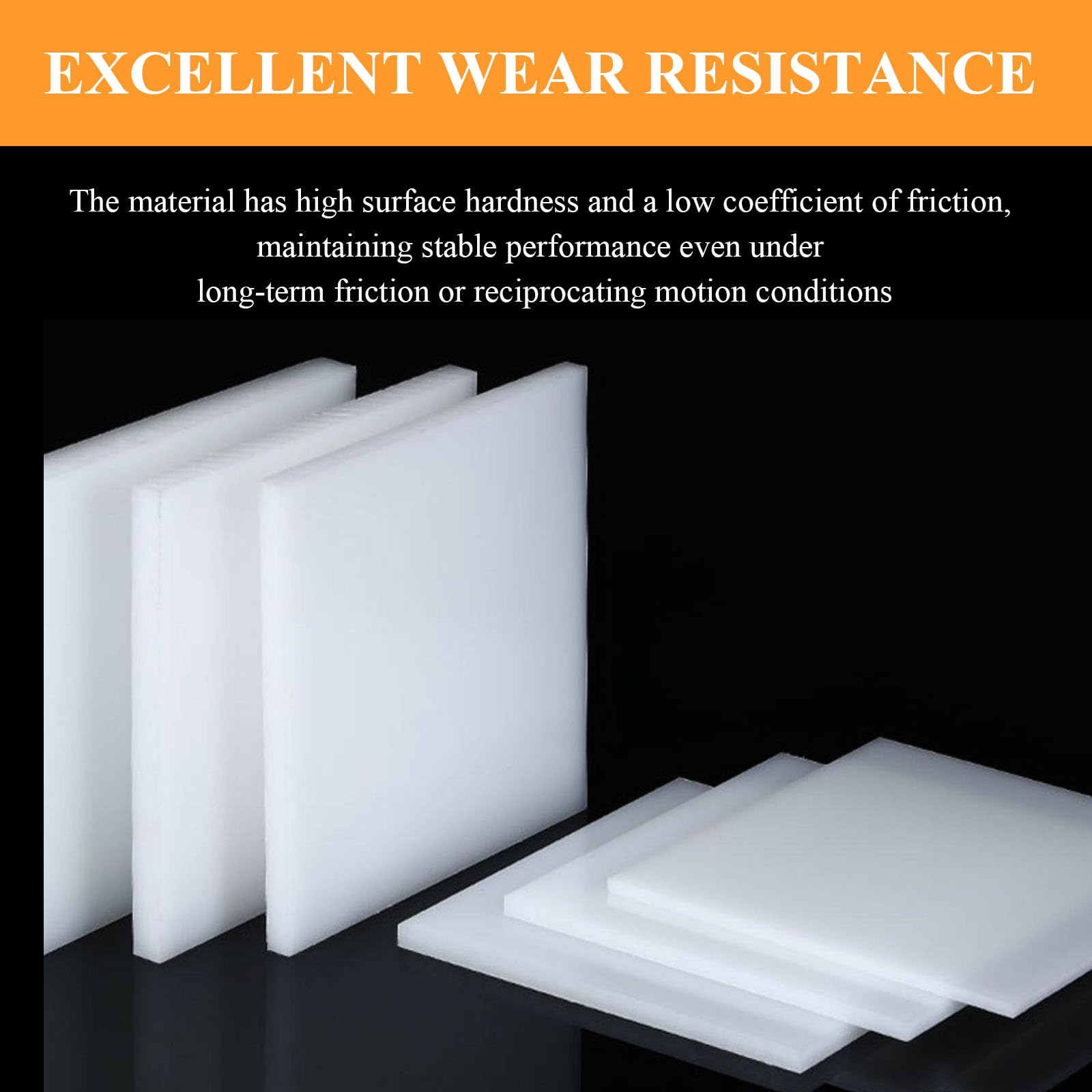 Lastra Quadrata in Nylon Bianco 300×400×10 Mm - 300×400×30 Mm Adatto per Lavorazioni Fai da Te, Parti Meccaniche E Modellismo,300×400×30mm