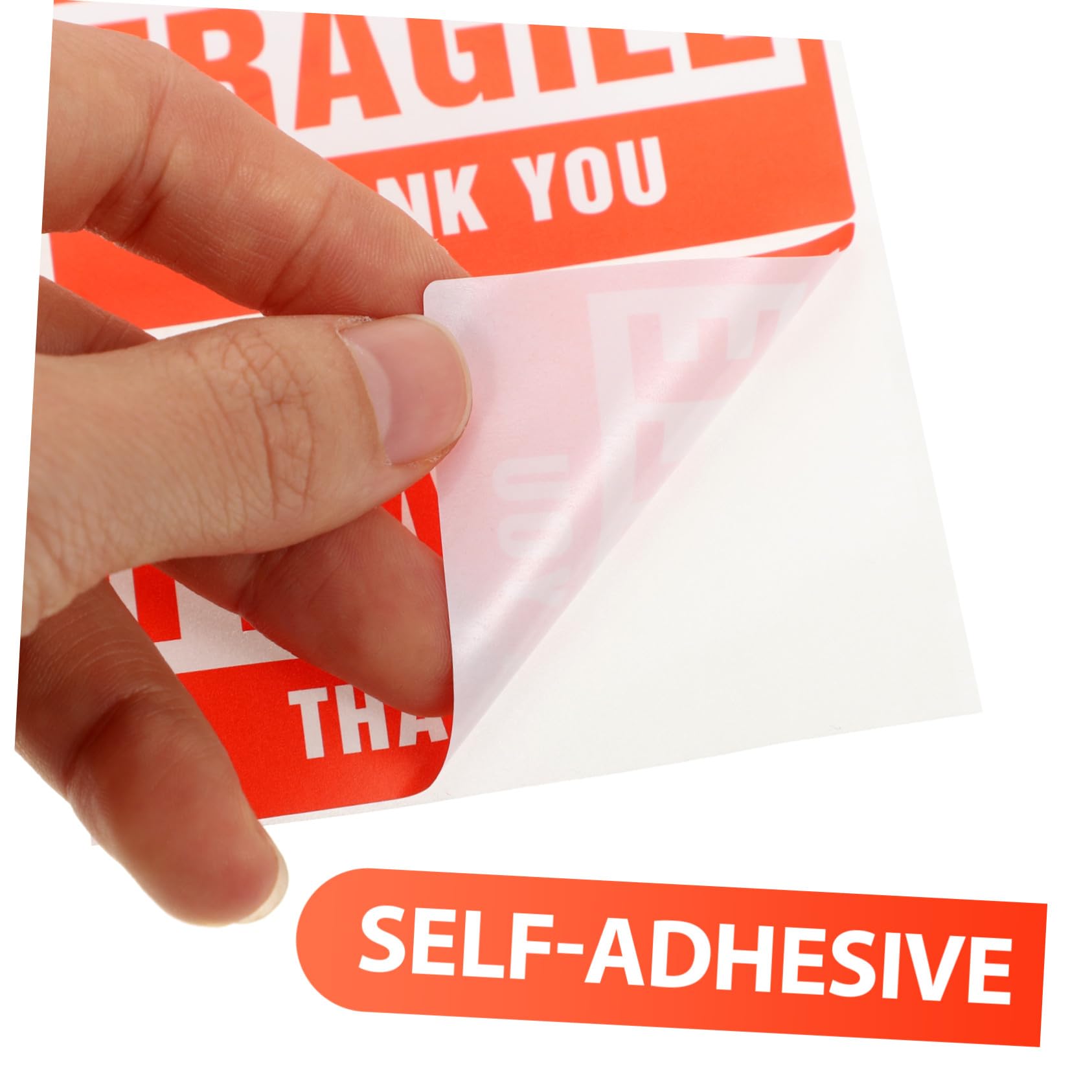 4 Rouleaux Étiquette Autocollante Fragile Adhésive pour Cartons Expédition avec Forte pour Protection Colis
