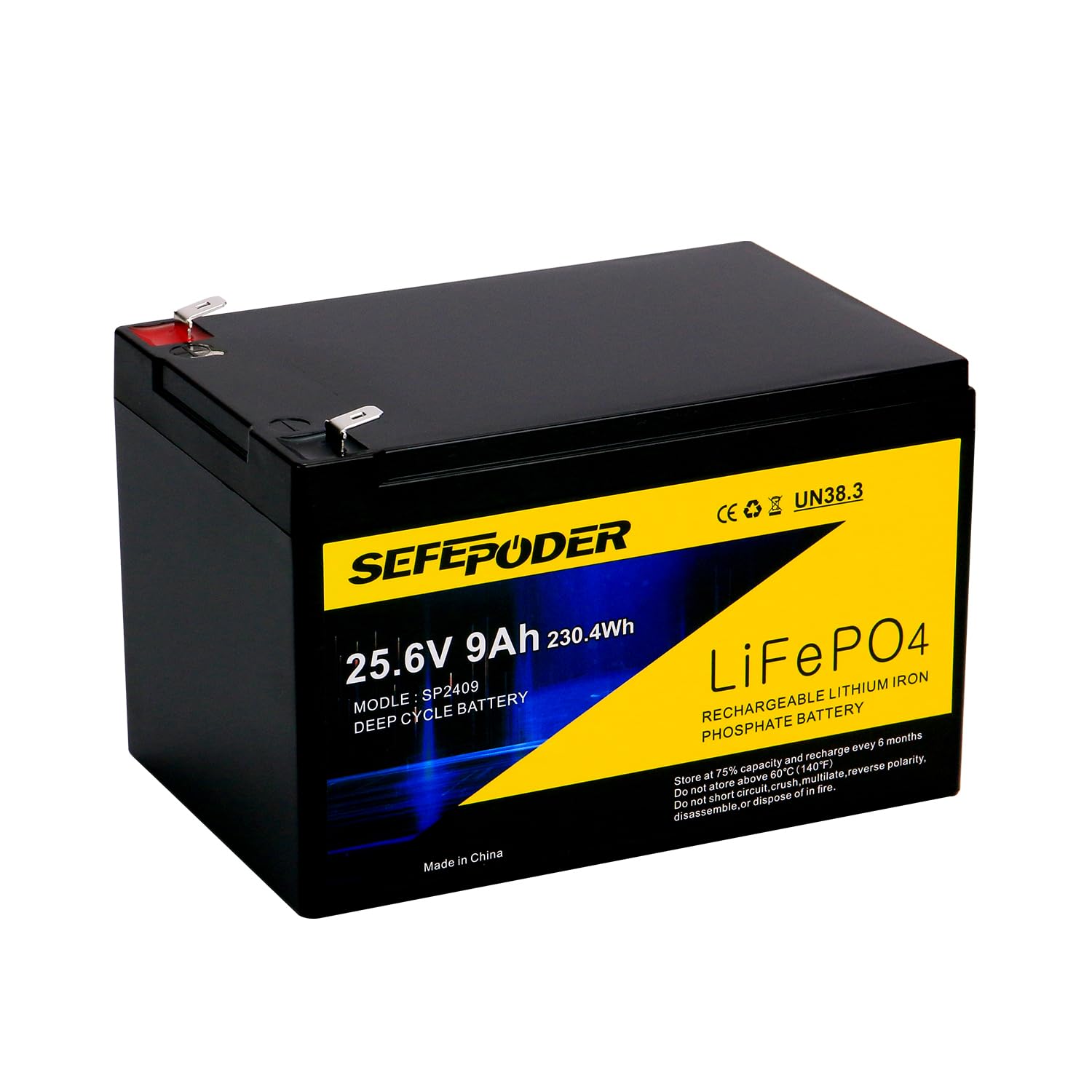 24V 9Ah Lithium LiFePO4 Deep Cycle Battery