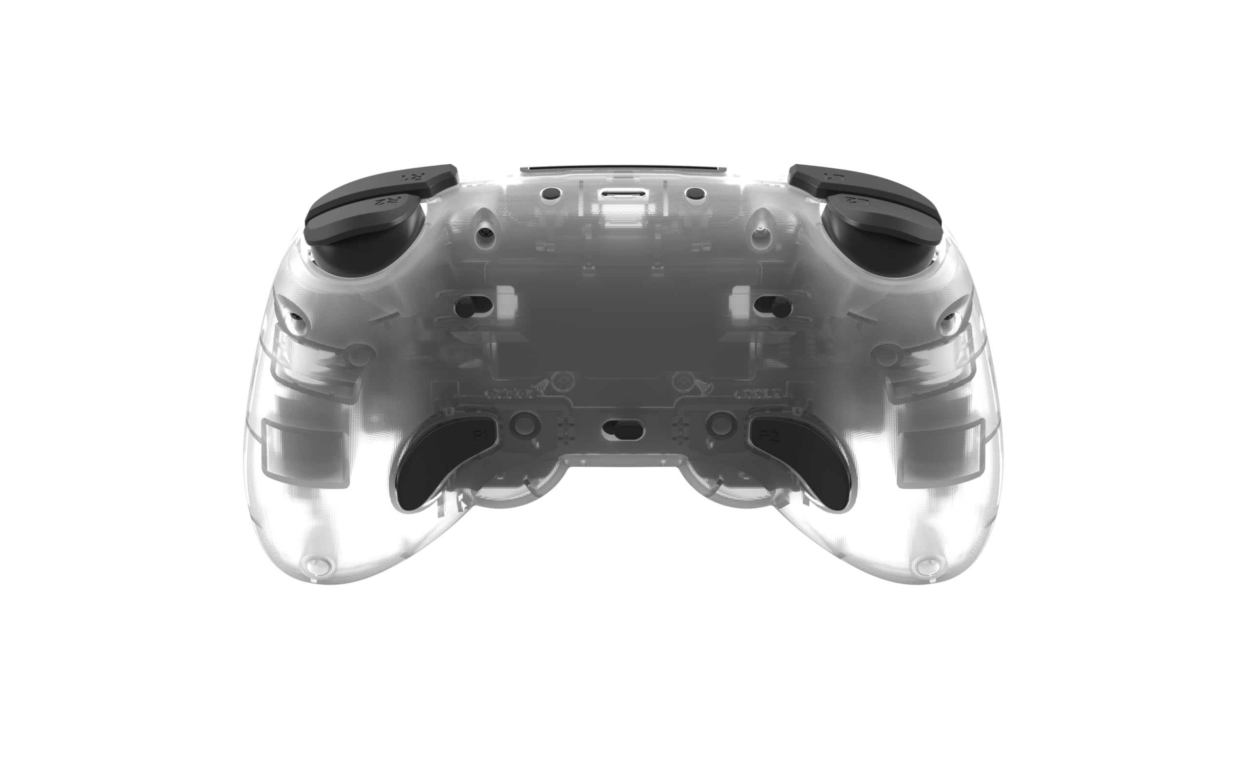 Retro Fighters Mantis PS4/PC Bluetooth Wireless Mini Controller - Crystal