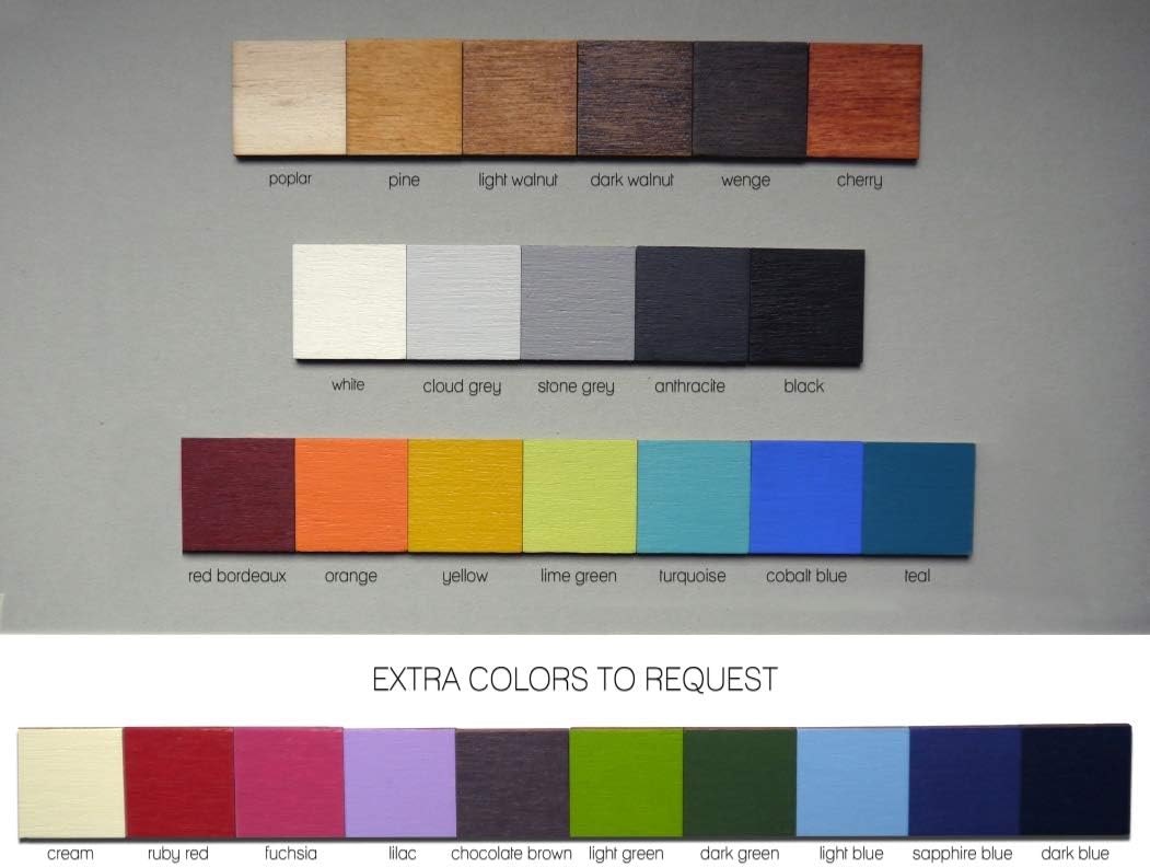 Minimalist wooden quiet wall clock teal for living room round no ticking wall clock compact modern home timepiece small designer bedroom clock silent clock face office decor gift idea