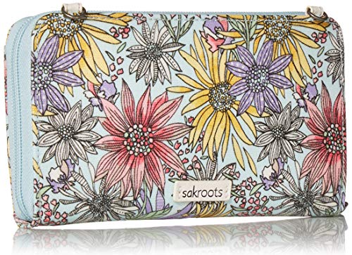 Image of Sakroots Smartphone Crossbody Purse - Women's Cellphone Bag & Wallet For Everyday - Convertible Wristlet With Zipper