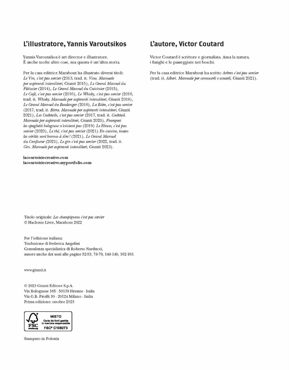Funghi. Manuale per aspiranti intenditori