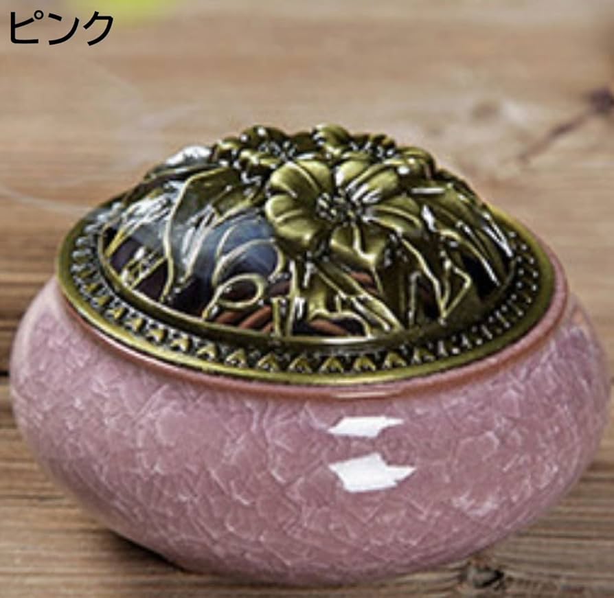 線香立て 焼き物 A-5 楽天市場】せともの香炉 香呂 線香立て 上錦 5号 5寸 せともの