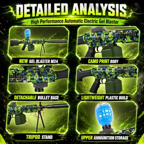 Image of The Little Ones Gel Blaster for Adults Age 15+ Years Above [Upgraded Ultimate PRO]