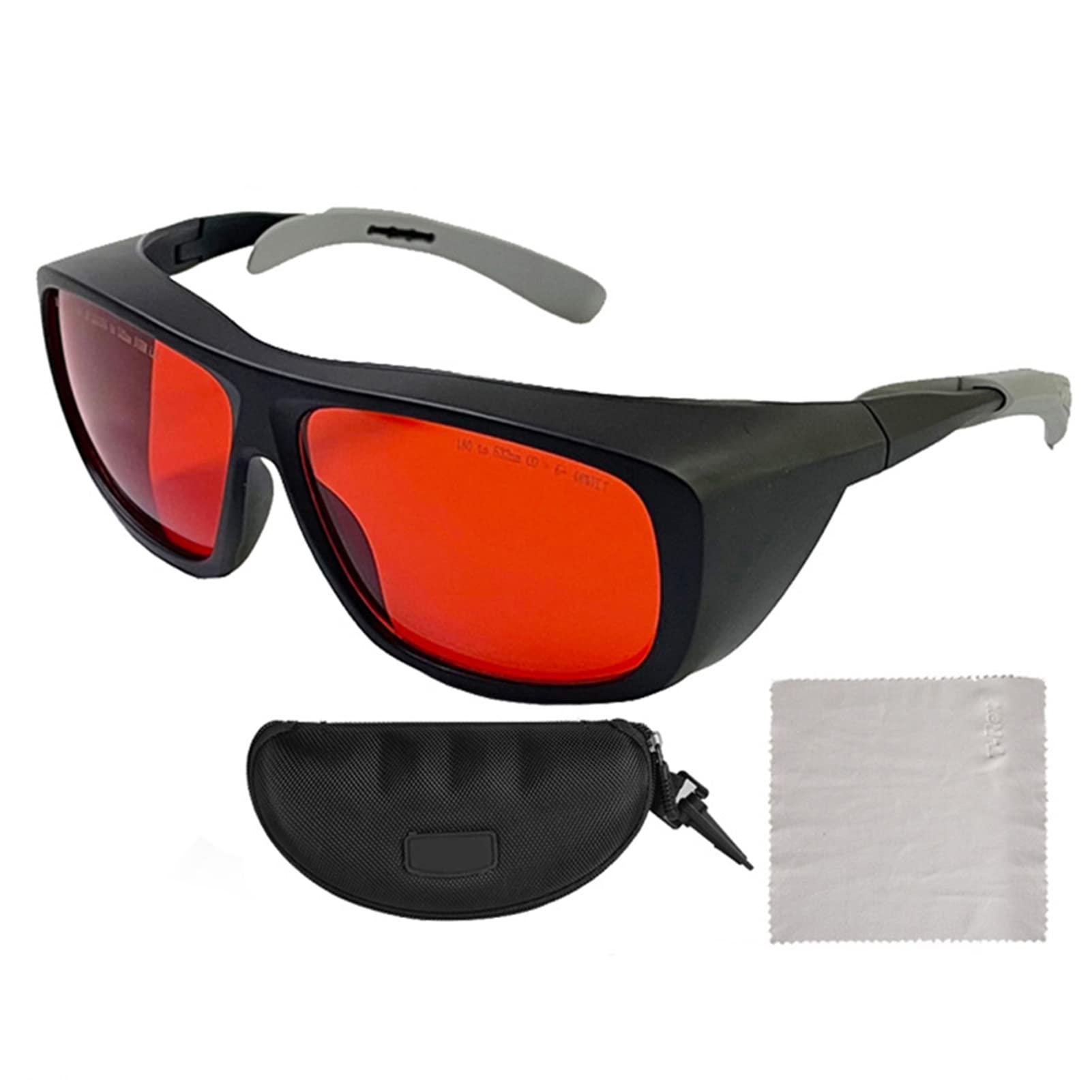 maoxiaoge Gafas De Seguridad Láser, Gafas De Seguridad Para Depilación De Tatuajes, Gafas De Seguridad Láser 532nm, Gafas Médicas Láser Industriales De Luz Anti-verde 266nm355nm515nm