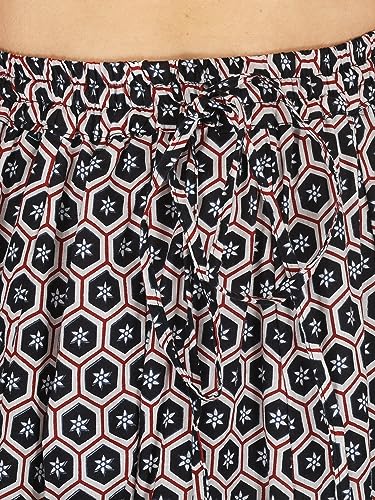 Image of Sttoffa Cotton Printed Women Wear Maxi Long Skirt 40 inch inch Full Length