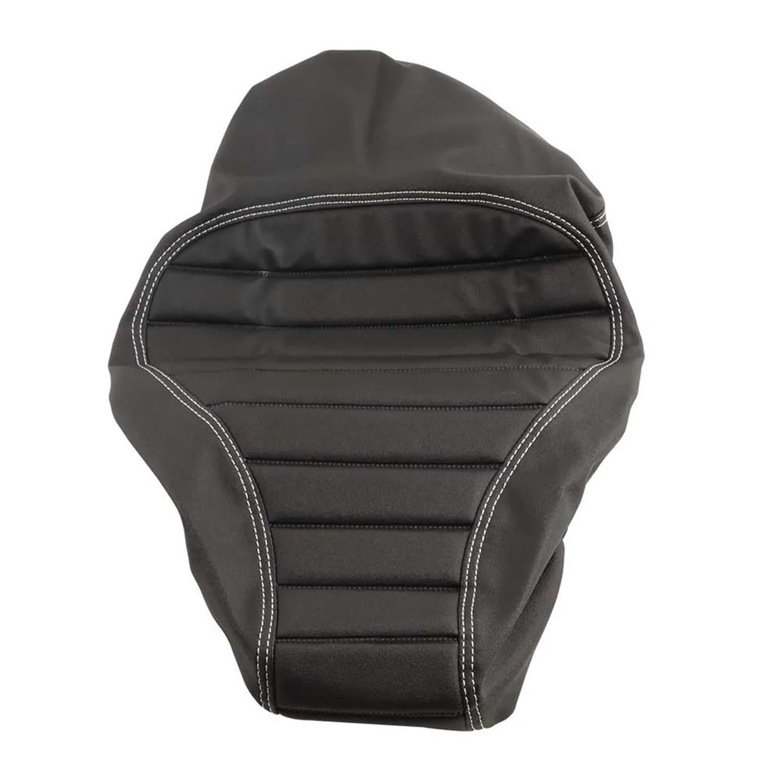 Motorrad-Sitzbezüge Für Vespa Primavera Sprint 50 125 150 250 Motorrad Leder Anti-Rutsch-Wärmeisolierung Sitzkissenbezug Schutz(Schwarz)
