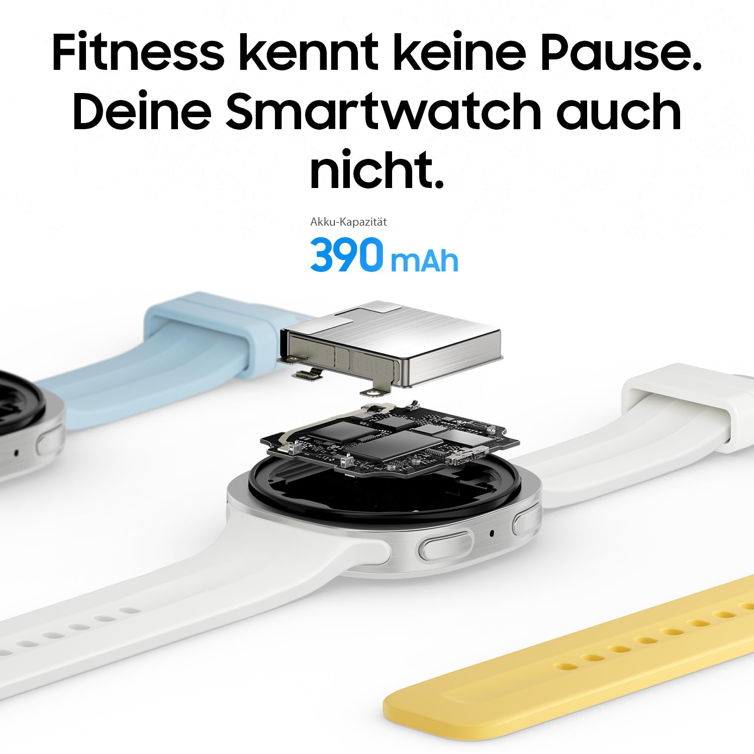 Samsung Galaxy Watch9 AI Smartwatch 40mm, Minimalistisches Design, Cream | Snapdragon Wear Elite, Bluetooth, 390 mAh Akku, Schlaf-/Gesundheits-Coach, 3 Jahre Herstellergarantie [Exklusiv auf Amazon]