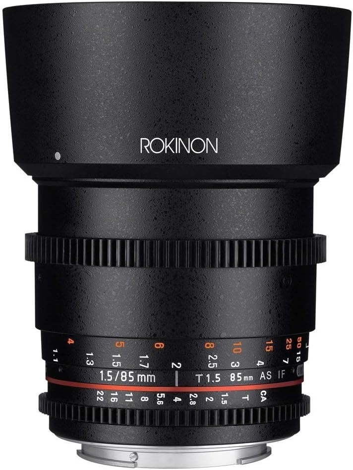 Cine Ds Ds85M-C 85Mm T1.5 As If Umc Full Frame Cine Lens For Canon Ef