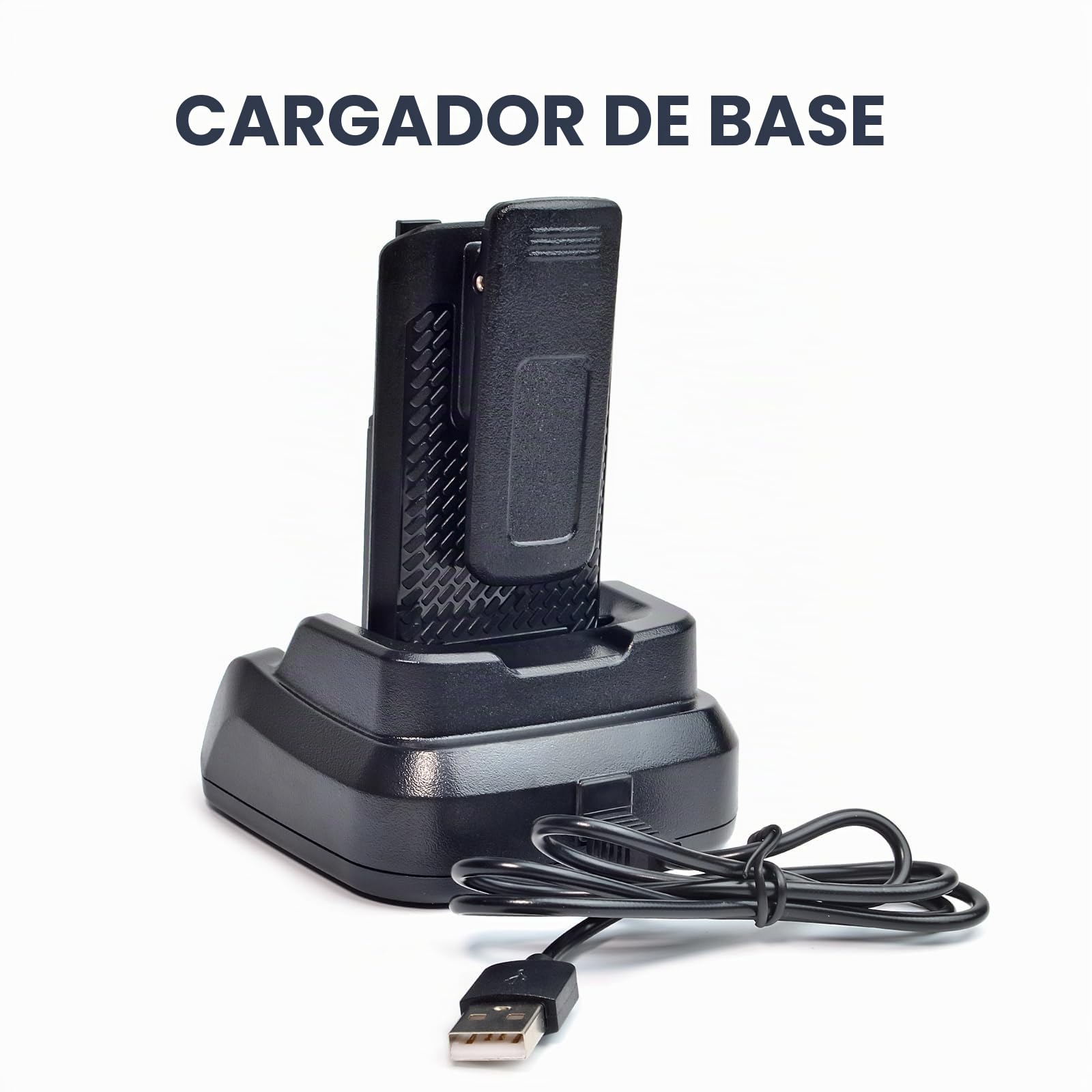 Quansheng UV5R Plus VHF UHF 5W Walkie Talkie Recargador Baterías Recargables Radio bidireccional con auricular para senderismo, camping, viajes
