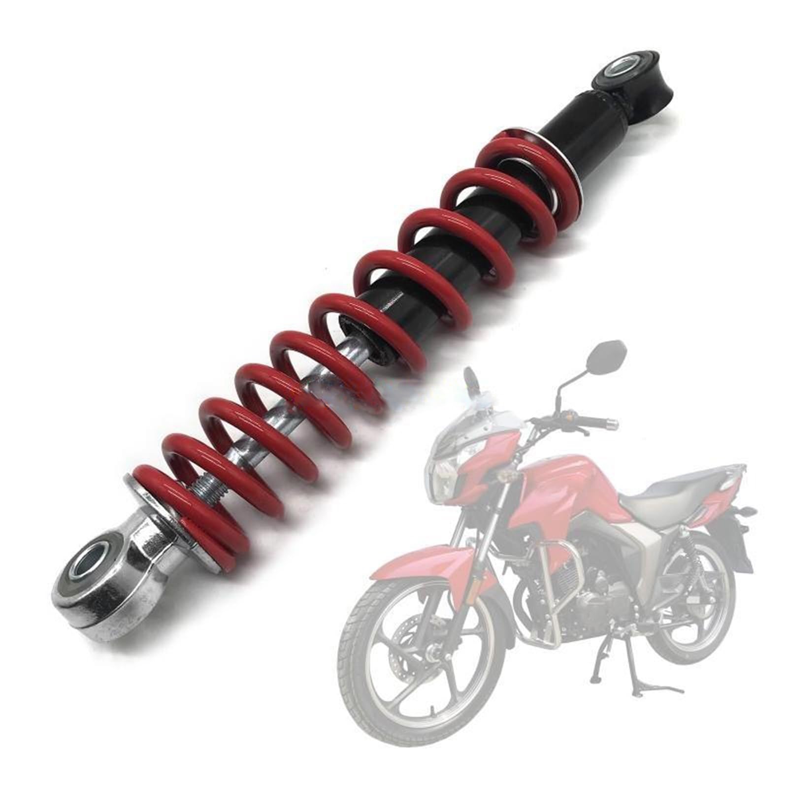 Accesorios absorbentes Para 70cc 90cc 125cc Scooter Quad Pocket Bike 250mm Motocicleta Suspensión Amortiguador
