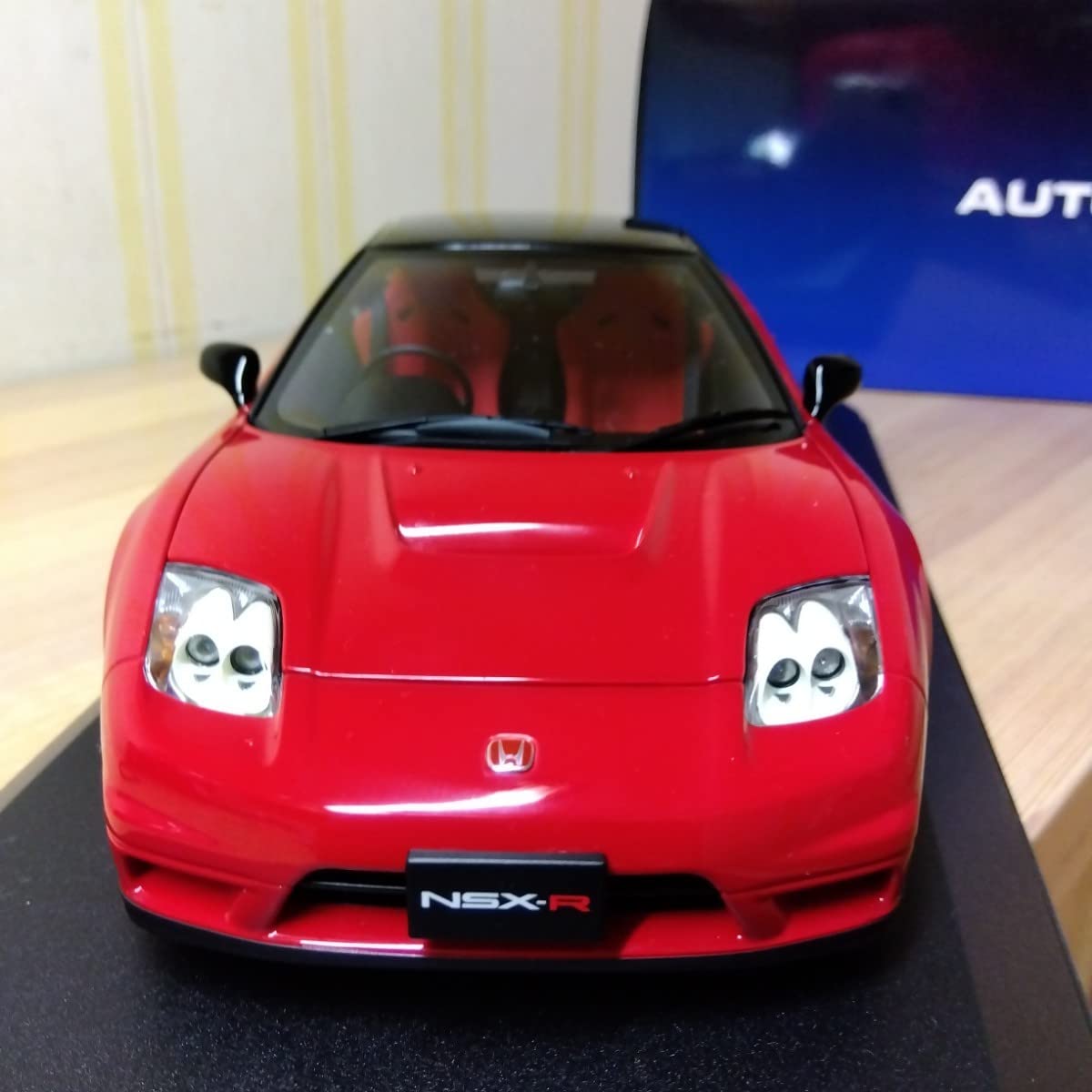 Amazon.co.jp: nsx Auto Art 1/18 NSX-R NA2 Mini Car, Red, Type R