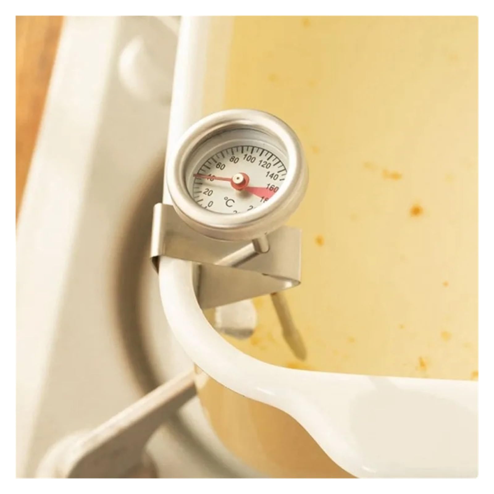 Freidora Con Rejilla De Filtro Y Termómetro IH Stove 1.1L-2L Calentamiento RáPido