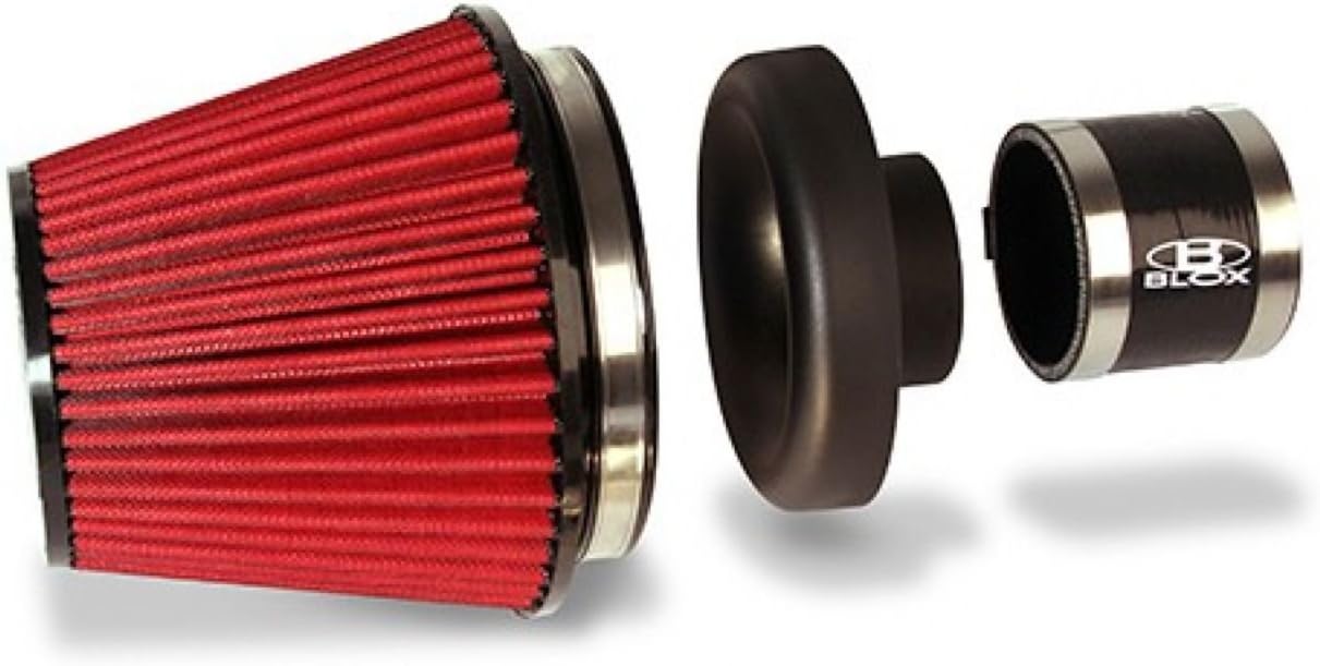 4" Performance Filter Kit - Includes Composite velocity stack, filter, and silicone hose kit