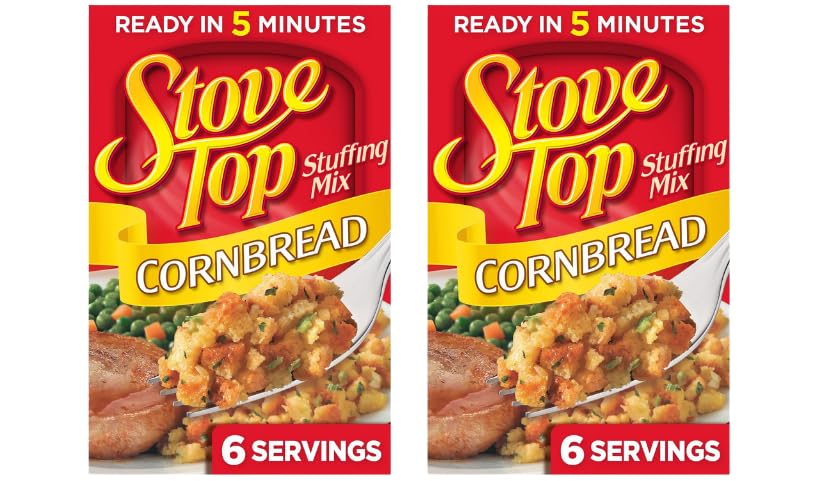 Image of Stove Top Stuffing Mix, Cornbread, 6 OZ (Pack of 2)