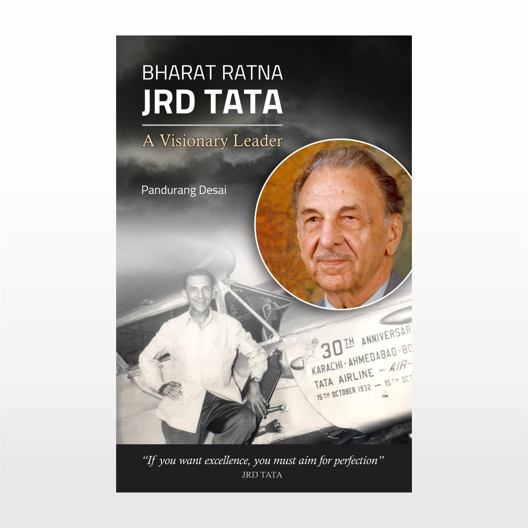Buy Bharat Ratna JRD Tata A Visionary Leader By Pandurang Desai Online ...