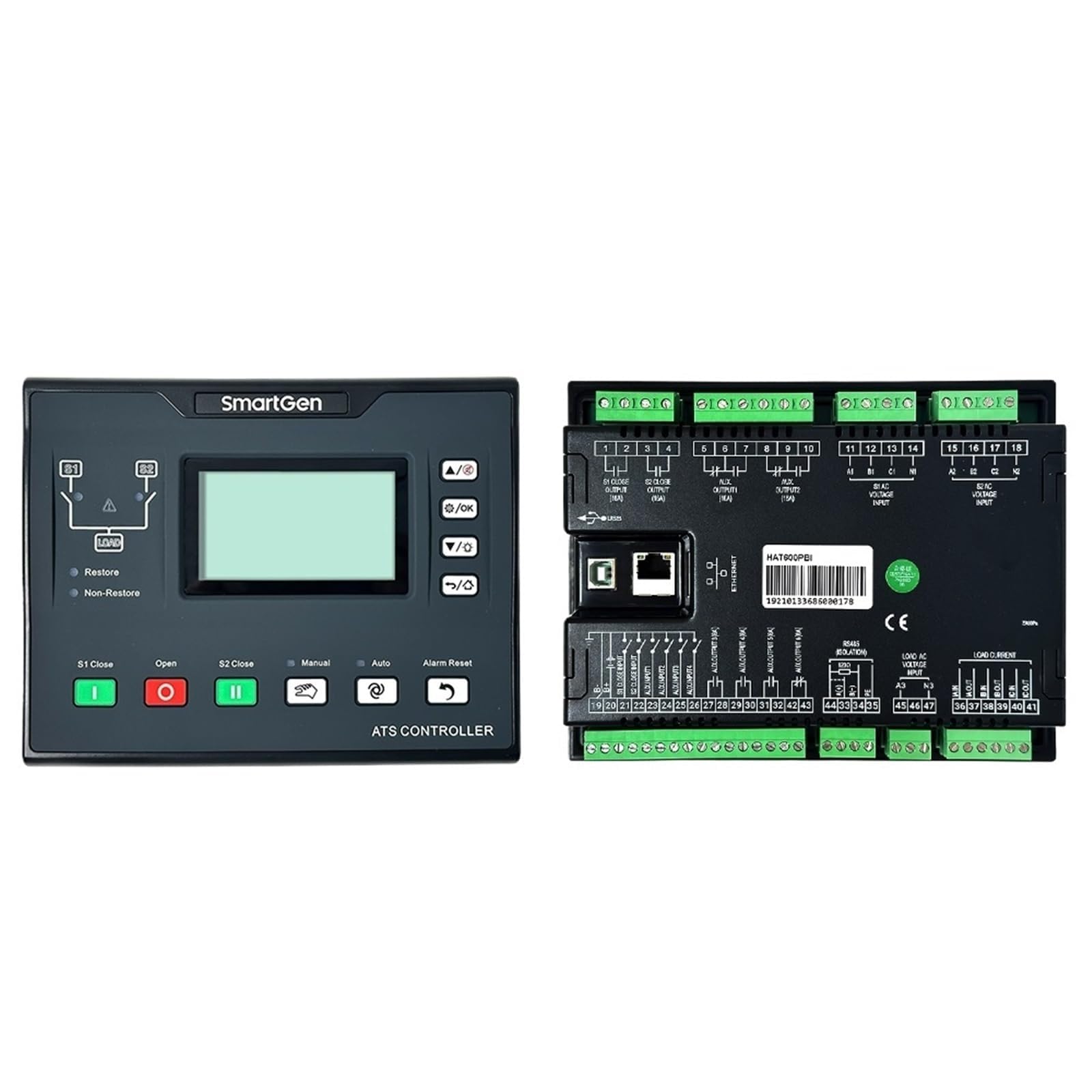 0P7BR328B HAT600PBI ATS Controller dual-supply automatic switching controller diesel generator