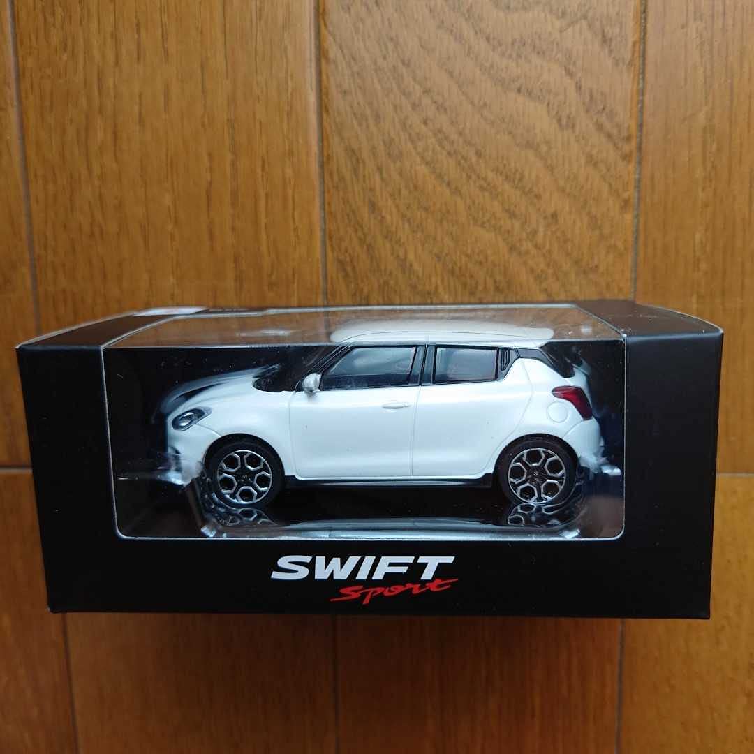 スイフトスポーツ1/43プルバッグミニカー【ホワイト】