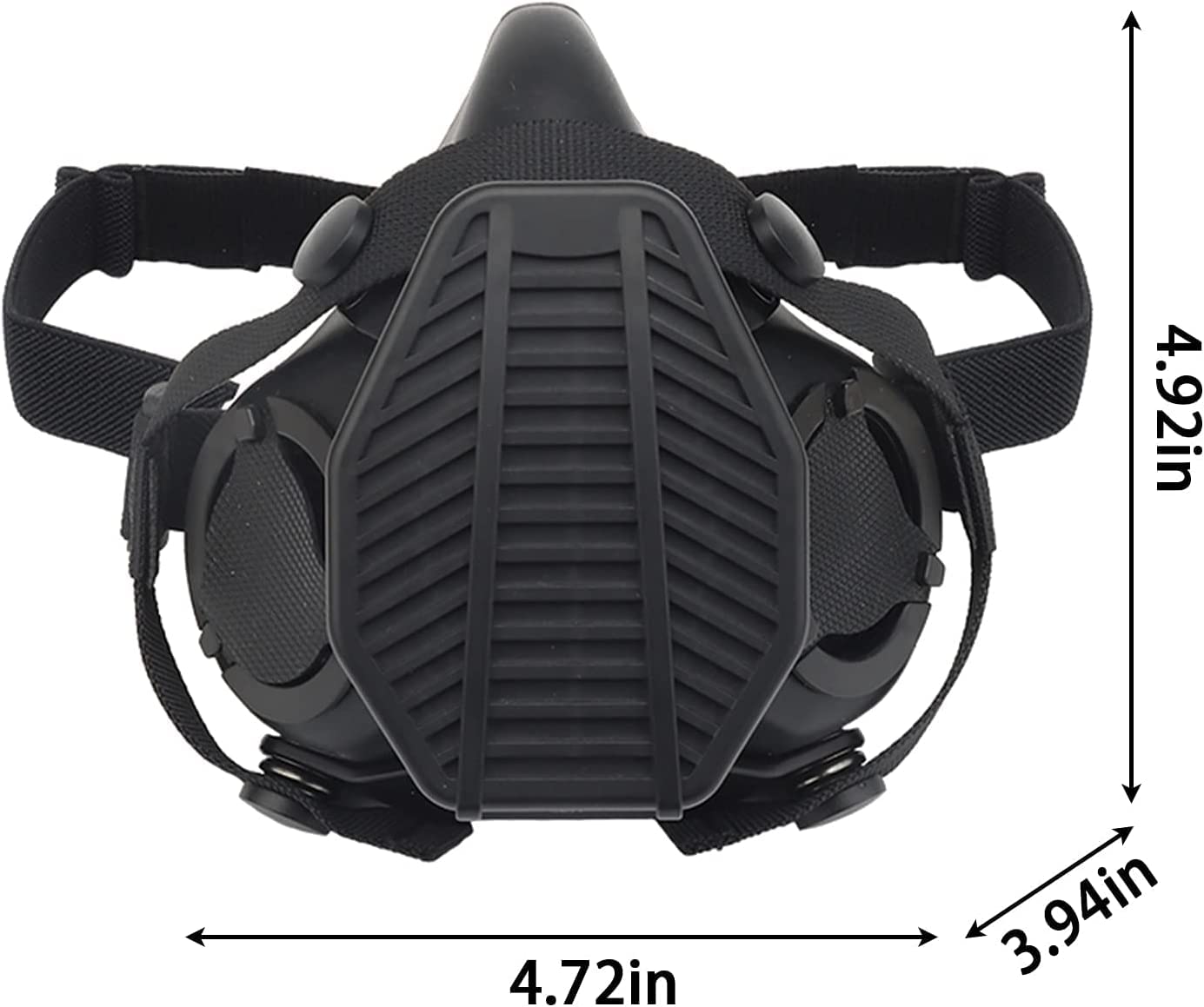 Tactical Respirator Half Face Mask Airsoft Mask Multi Function Paintball Mask - View #3