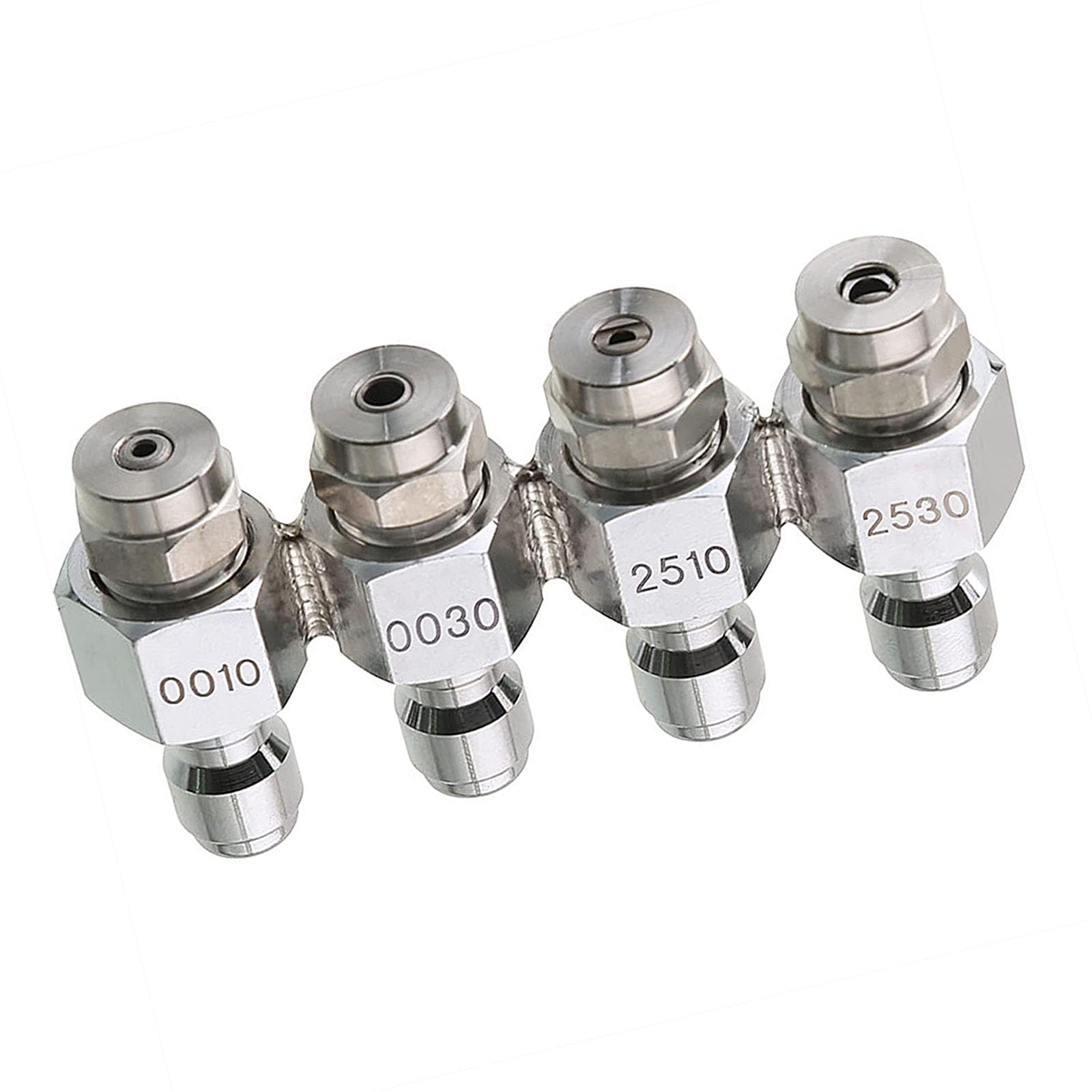 Multi Purpose Strong Stream Washer Nozzle 4 in 1 Design for Easy Shifting Between Cleaning Tasks Expert Washer Tip