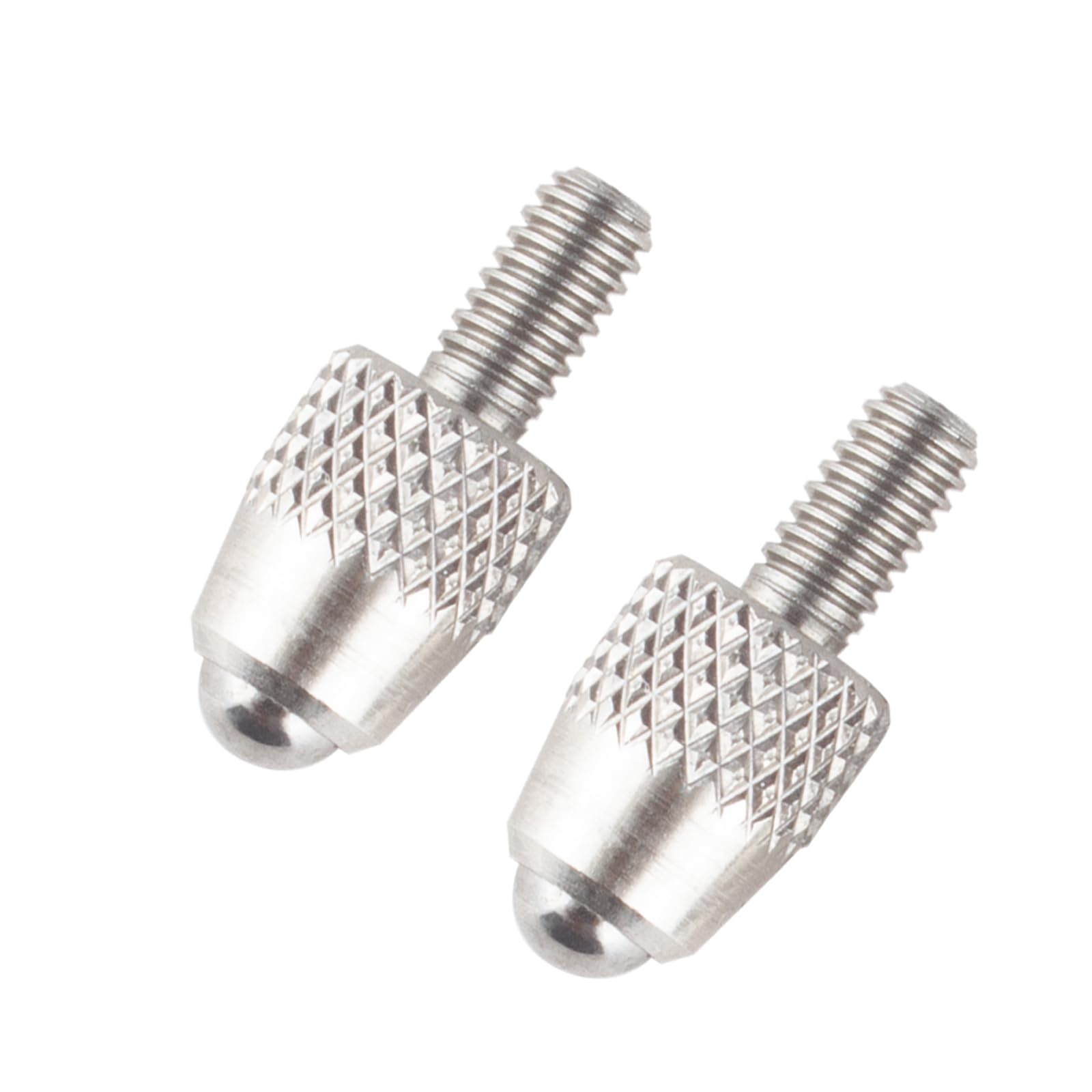 2PCS Ball Contact Points for Dial Indicators M2.5 Thread 3mm Diameter Ball Tip 7.3mm Length (Carbide Ball(M2.5 Thread))