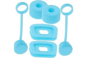 Silicone Water Bottles Spill Proof Holder 1 Set