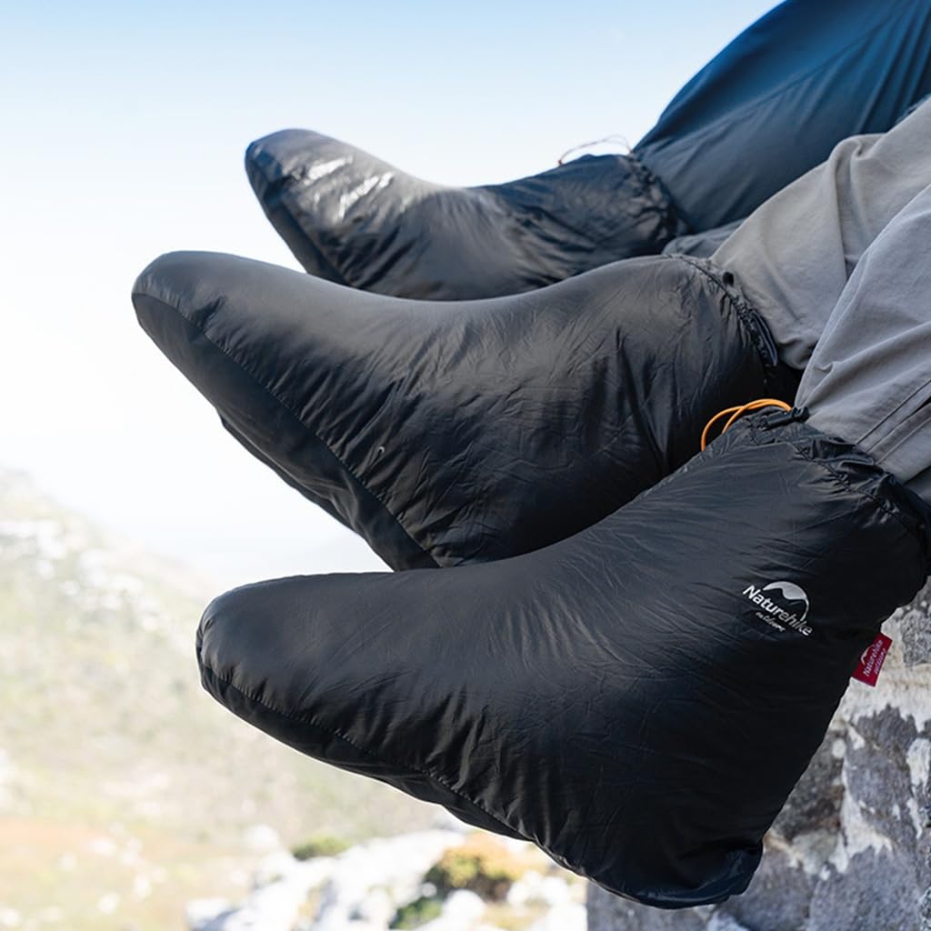 Amazon.co.jp: Naturehike グースダウン 足カバー白いガチョウ毛採用
