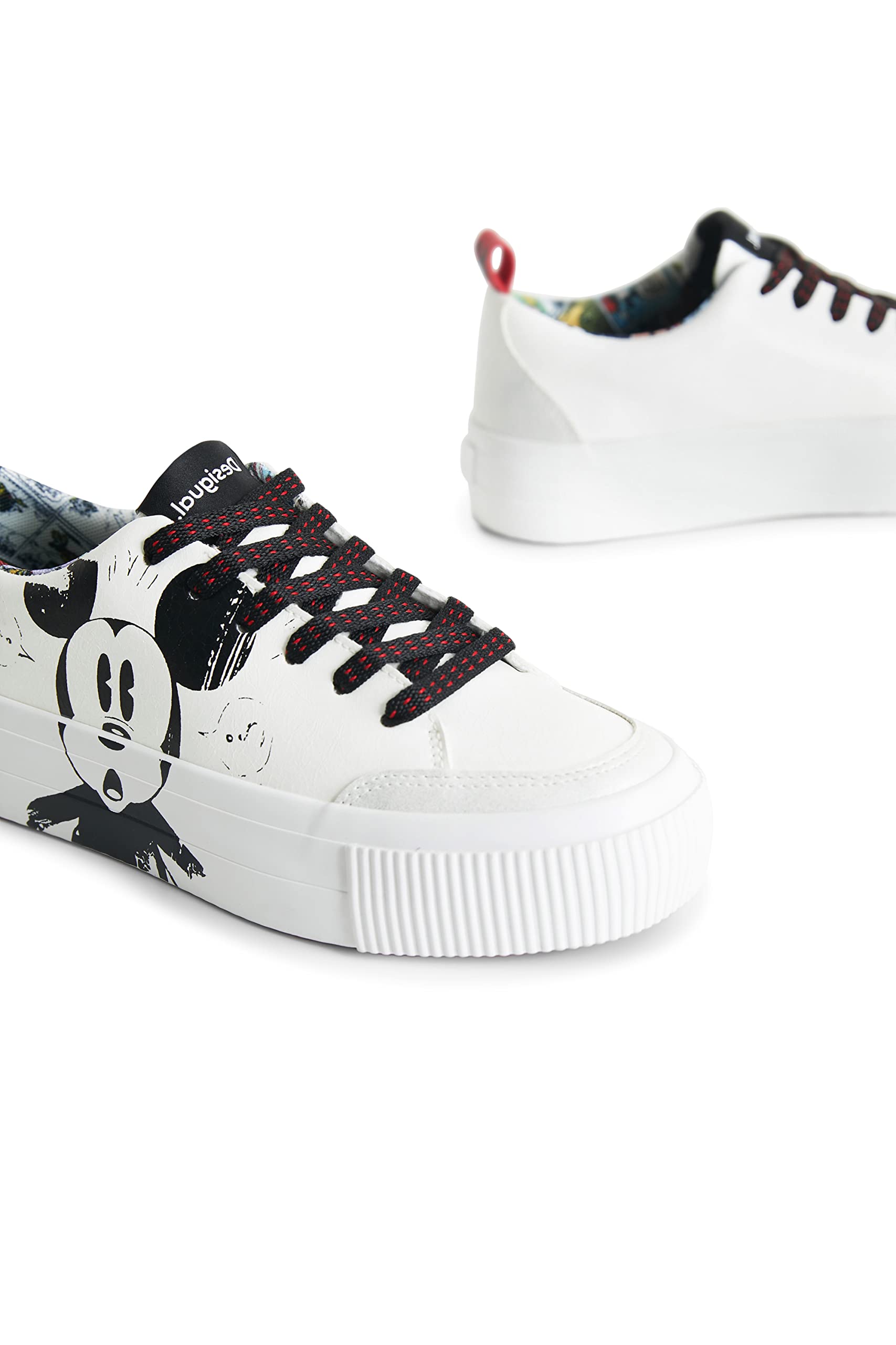 Desigual Women's Shoes 4 Woman Pu Sneakers Low