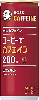 Amazon.co.jp: BOSS Suntory Caffeine Cafe Mocha BOSS Canned