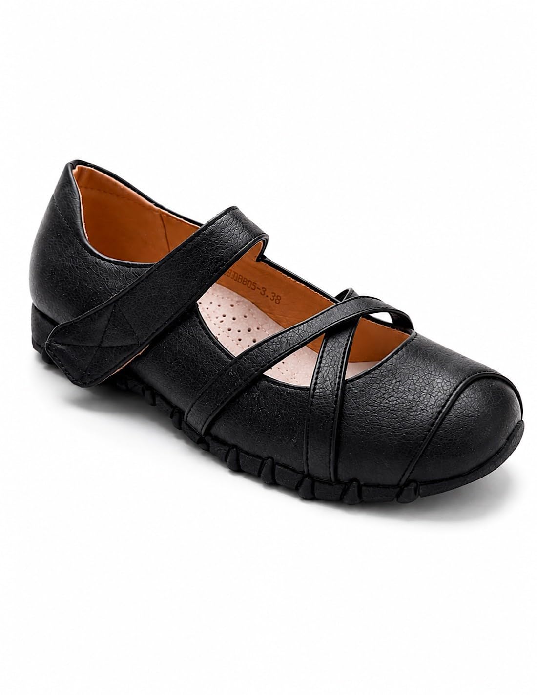 Chaussures Confort Femme Grande Pointure 41-44 Style Ballerines Confortables orthopédiques Semelle Cuir