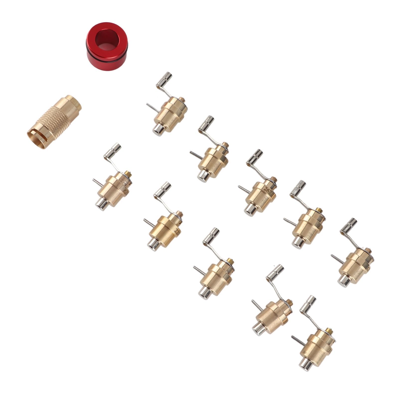 Watch Mainspring Winder, Mainspring Winder Set Herramienta de Reparación de Relojes de Latón Kit de Reparación de Relojes de Pulsera Exquisitas Herramientas de Reparación de Relojes de Pulsera para