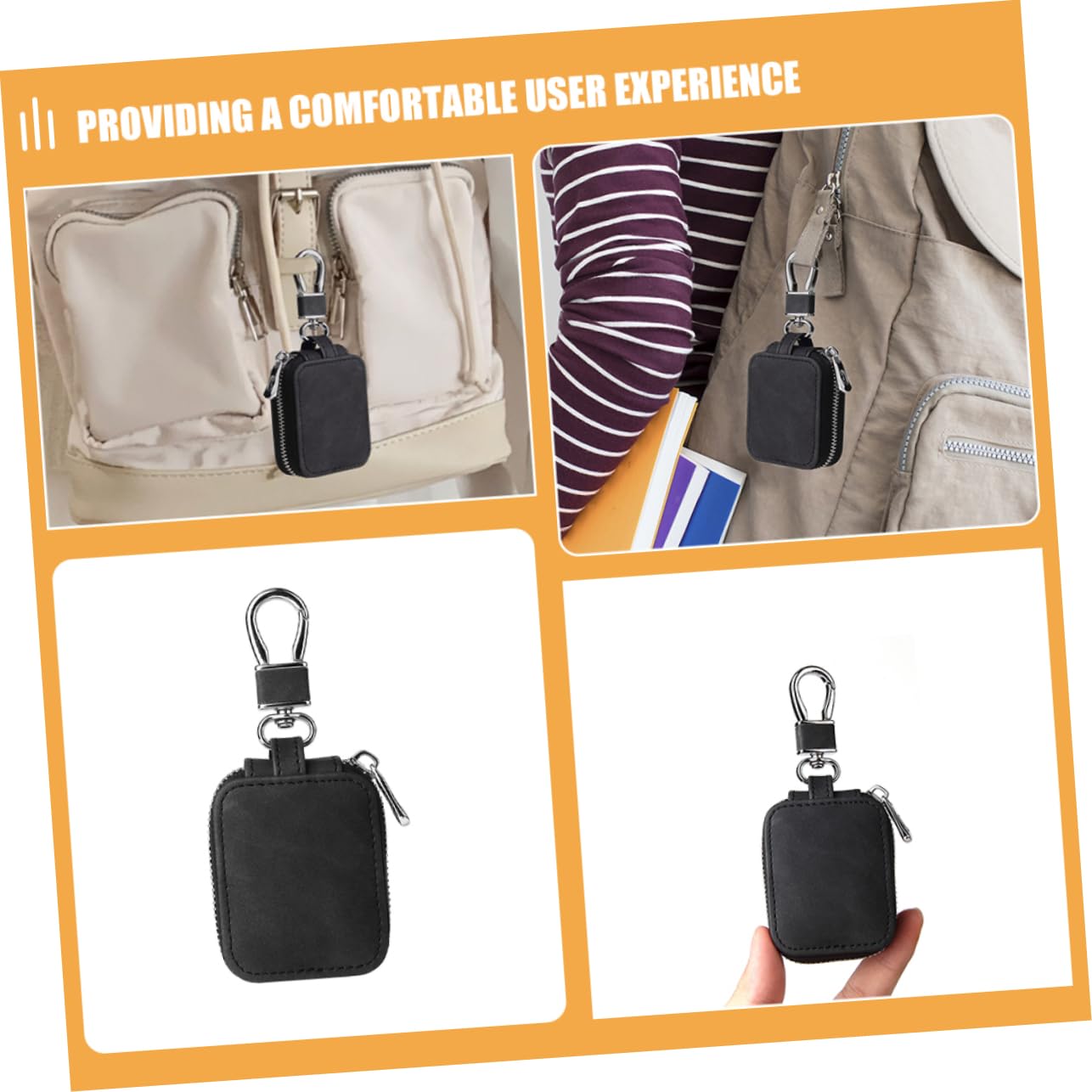 OSALADI 5piezas Funda De Protección para Auriculares Llave Estilo Clip Compatible Pro Diseño Portátil y Resistente Golpes Accesorio para Almacenamiento De Auriculares Inalámbricos