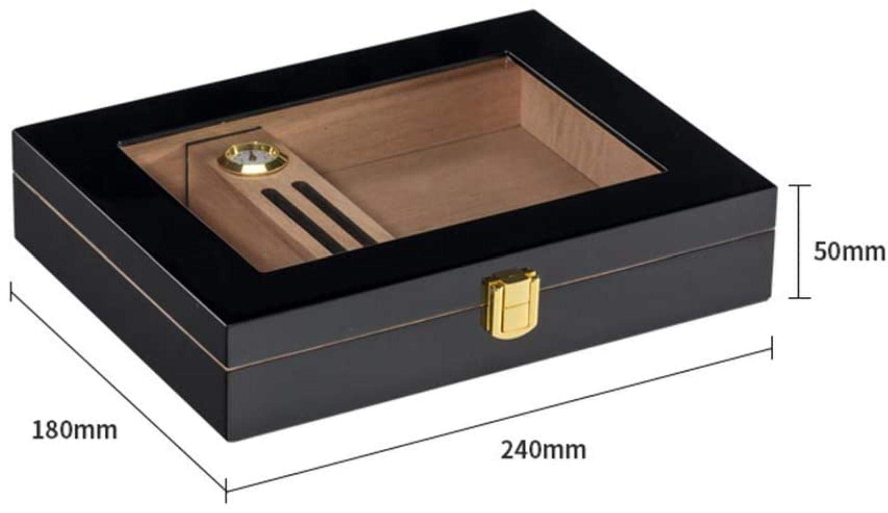 Amazon.co.jp : シガーボックス 葉巻ケース 湿気制御のための50