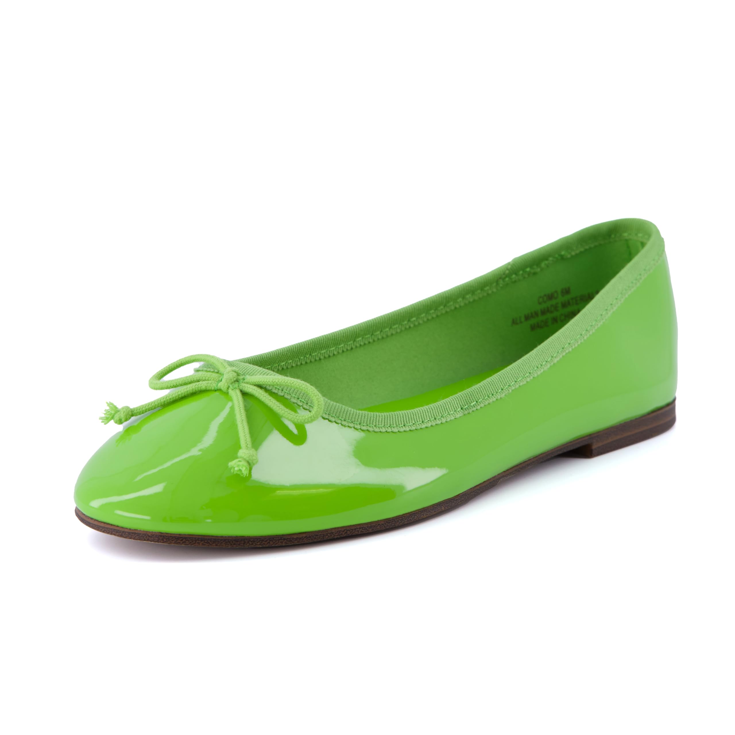 CUSHIONAIRE Women's Como Bow Flat with +Memory Foam and Wide Widths Available