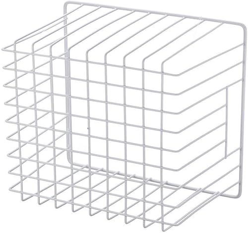 Miniatura 7 de Slideep Cestas para refrigerador y congelador, cesta organizadora de almacenamiento de alambre, contenedor para refrigerador con asas integradas
