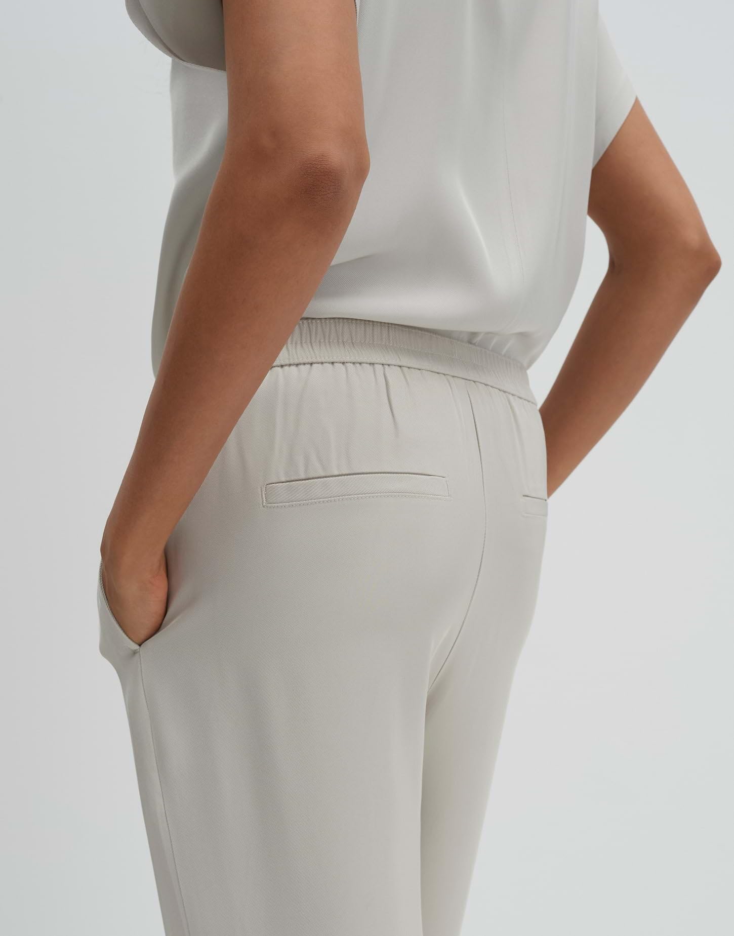 someday Damen Wide Leg Pants | CEVIL Flow Wide Leg Pants aus seidig fließendem Acetat