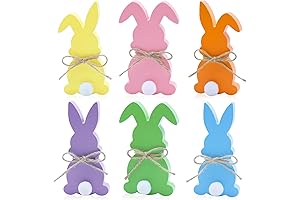 Springtime Bunny Peep Wood Sign Tiered Tray Decor