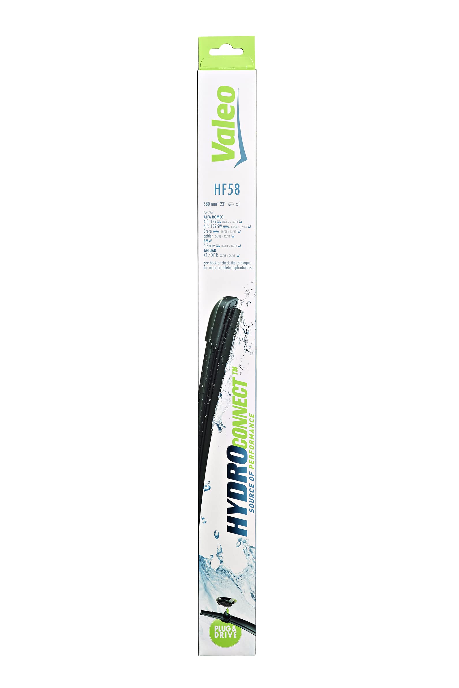 WIPER BLADE 578510 FOR ALFA ROMEO LAND ROVER RANGE/EVOQUE/SUV/Convertible  BMW