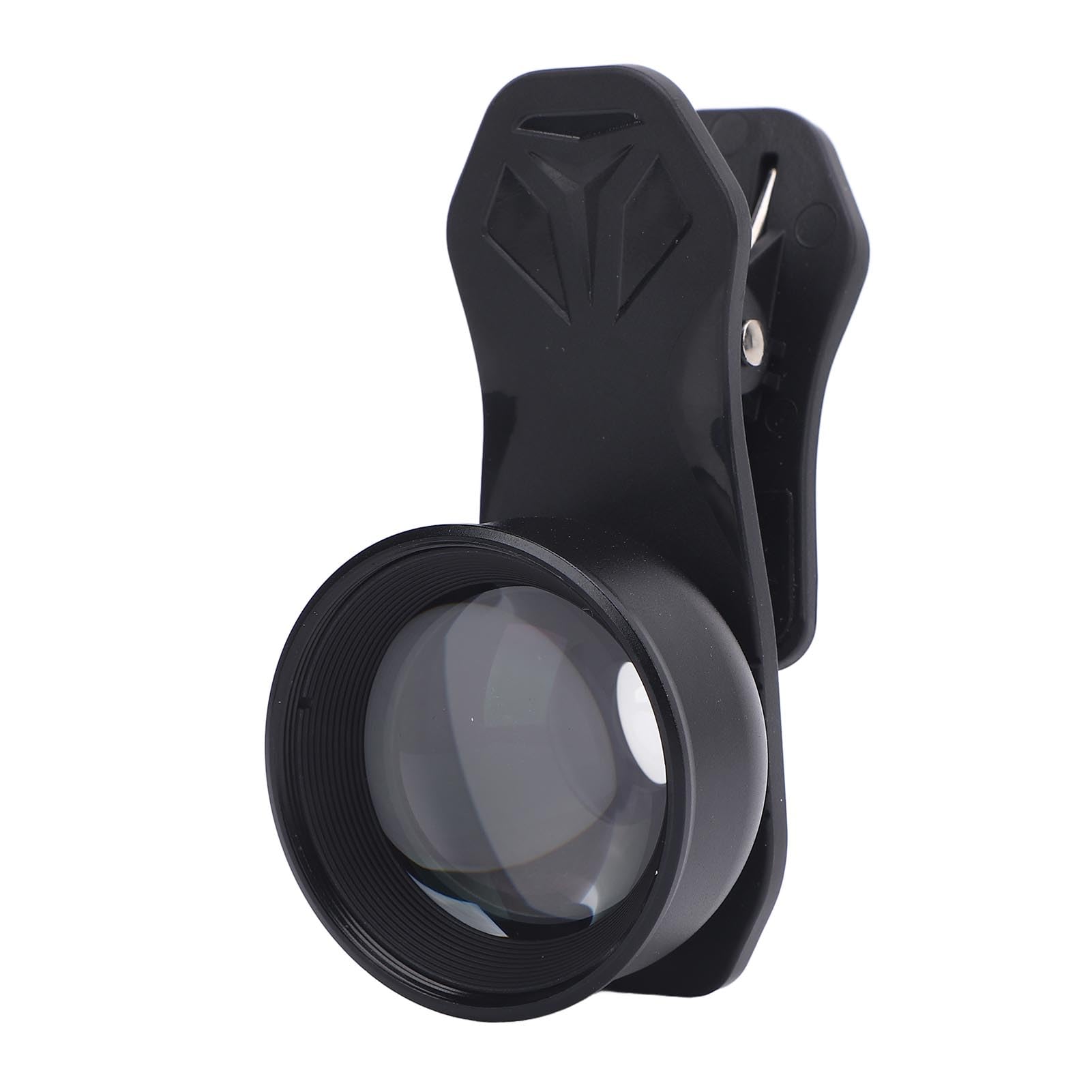 5 in 1 Phone Camera Lens Set 10x Macro 2X Telephoto 195° Fisheye 110° 170° Wide Angle Lens for Smartphones