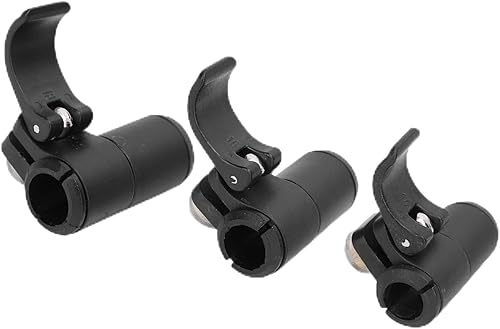 Bastón de senderismo de 18/16/0.551 in, barra de escalada de 18/16/0.551 in, bloqueo externo, bastón de escalada, bastón para caminar, accesorios