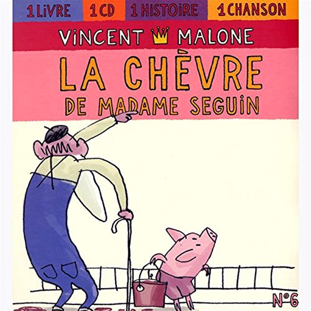 MALONE;VINCENT - CHEVRE DE MADAME SEGUIN [Audio CD] MALONE;VINCENT