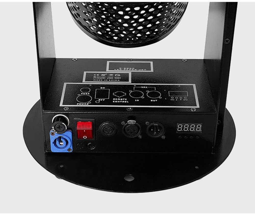 Wyrzutnia konfetti, z 12 efektami świetlnymi LED RGB 3 W i bezprzewodowym sterowaniem DMX, na imprezę, wesele, koncerty, uroczystości, specjalne wydarzenia, efekt sceniczny