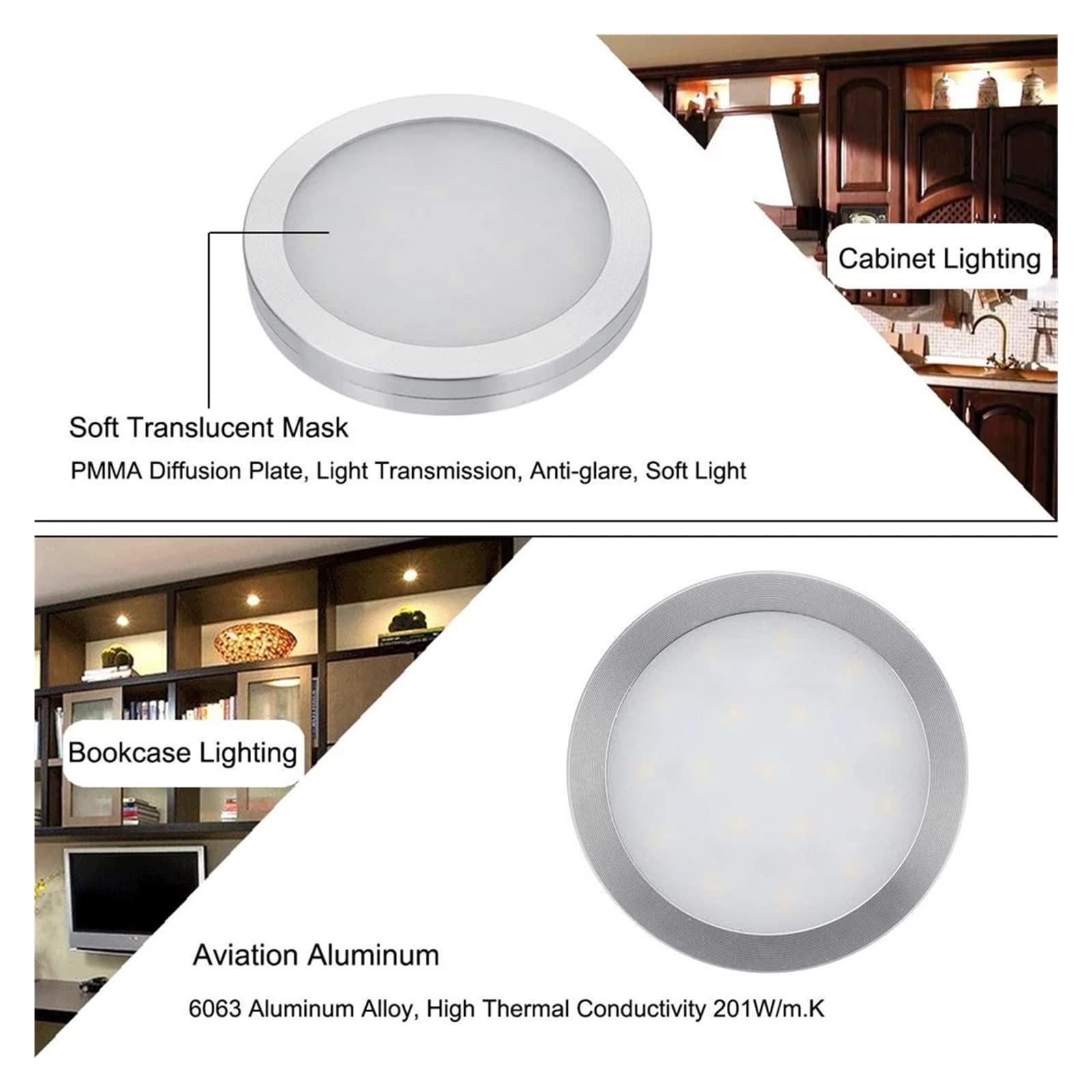 4 szt. Akcesoria do kamperów RV lampy sufitowe przyczepa kempingowa wewnętrzna lampka do czytania oświetlenie dachowe do kampera RV przyczepa kempingowa łódź(4000K-4PCS)