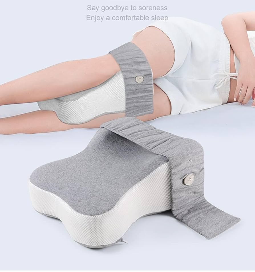 ぷにすけ Momcosy(ママコージー) 横向き寝用膝枕 ソフトな低反発素材 脊椎