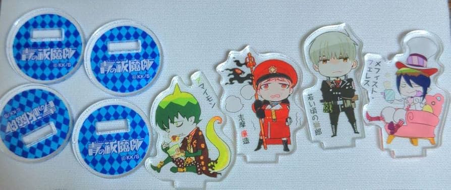 青の祓魔師　アクリルminiフィギュア　メフィスト Amazon.co.jp: 青の祓魔師 アクリルミニフィギュア アマイモン
